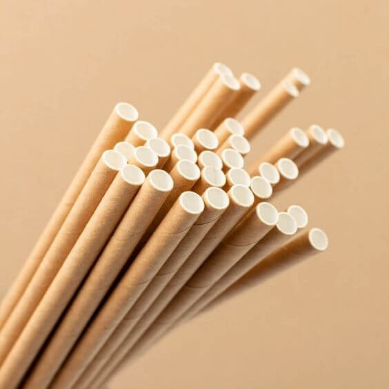 Eco-friendly biodegradable bubble tea straws made from renewable materials – perfect for tapioca pearls and jelly drinks